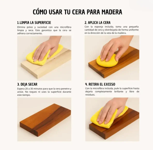 Restaurador de madera BeeWax